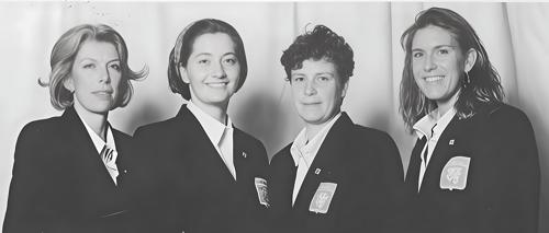 Captain Joyce Heyster, Catryn Geleynse, Tita Keman, Laura Van Engelenburg